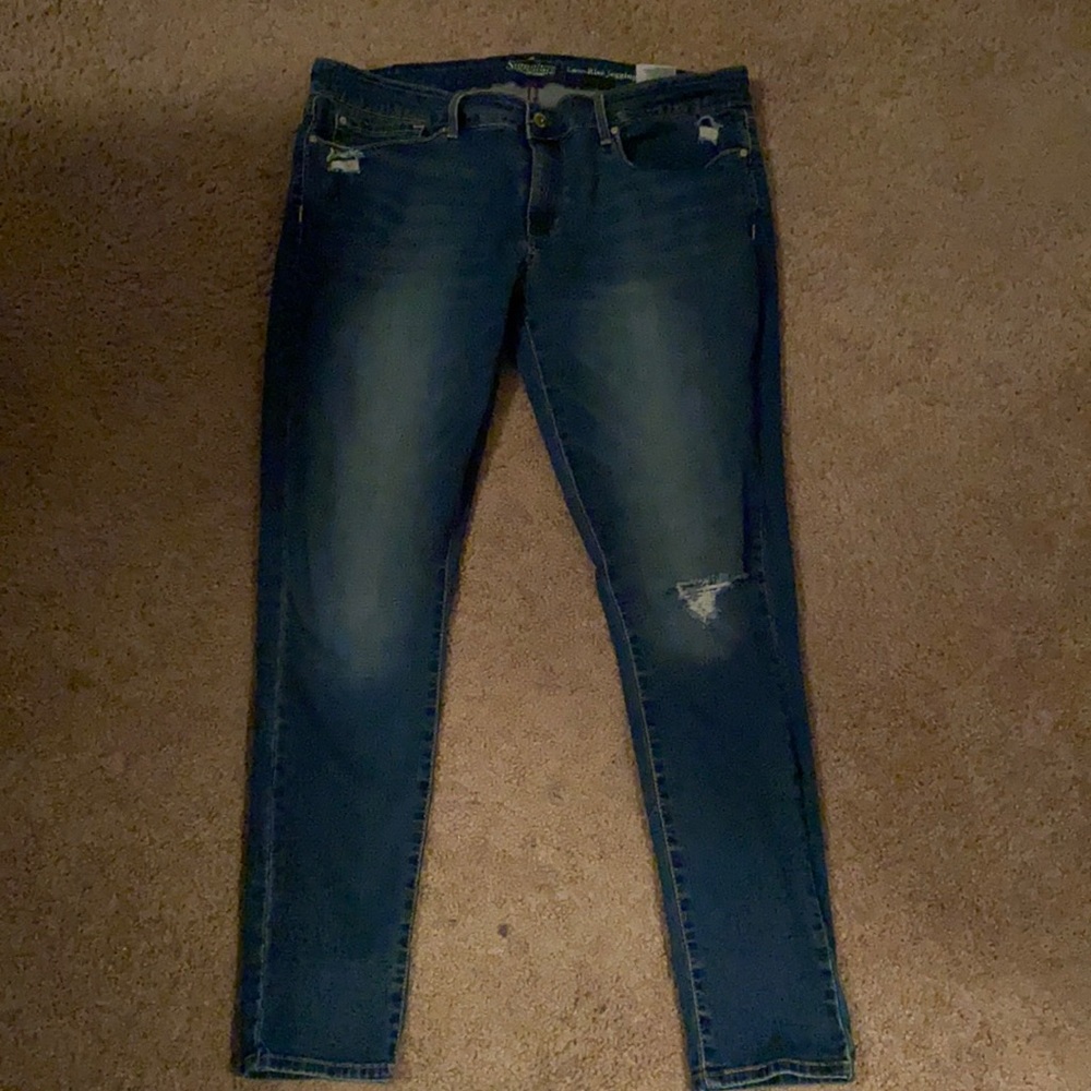 COPY - Dark blue skinny jeans
